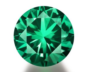 Выращенный Изумруд 